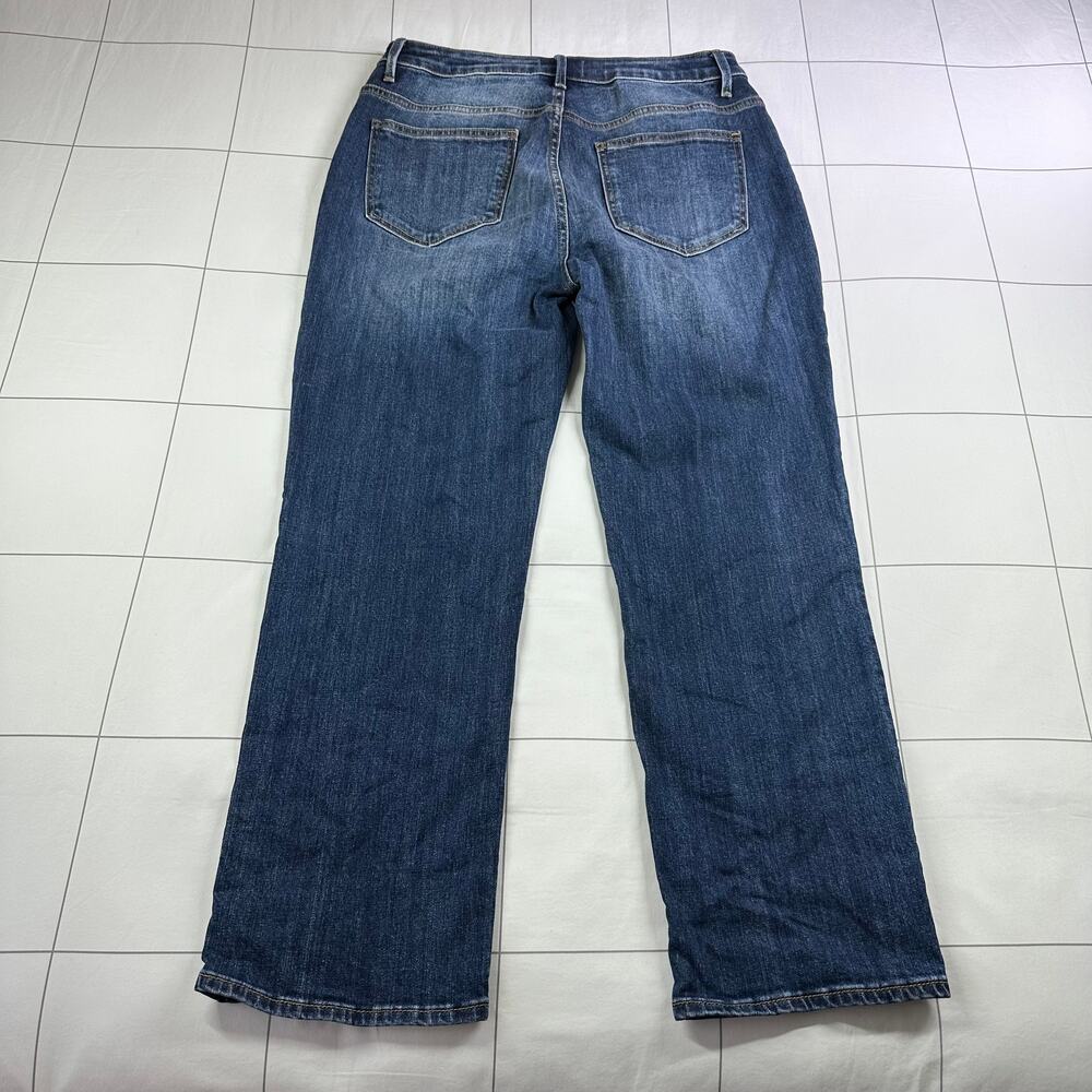 Driftwood Jeans Womens 29 Blue Stella Straight Leg High Rise Fade Western Boho - Picture 2 of 11